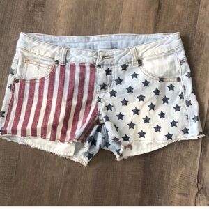 American Flag Shorts
